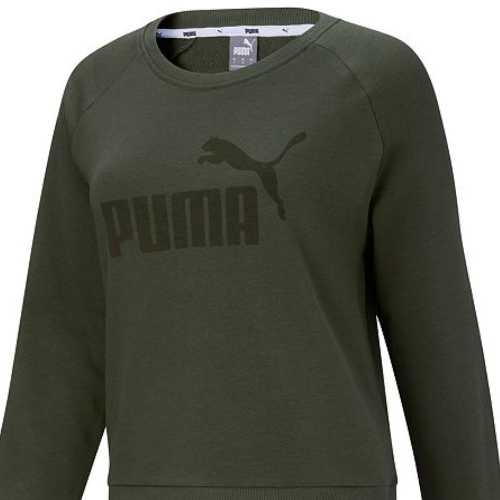 Puma Women's Logo Active Sweatshirt - Picture 3 of 3